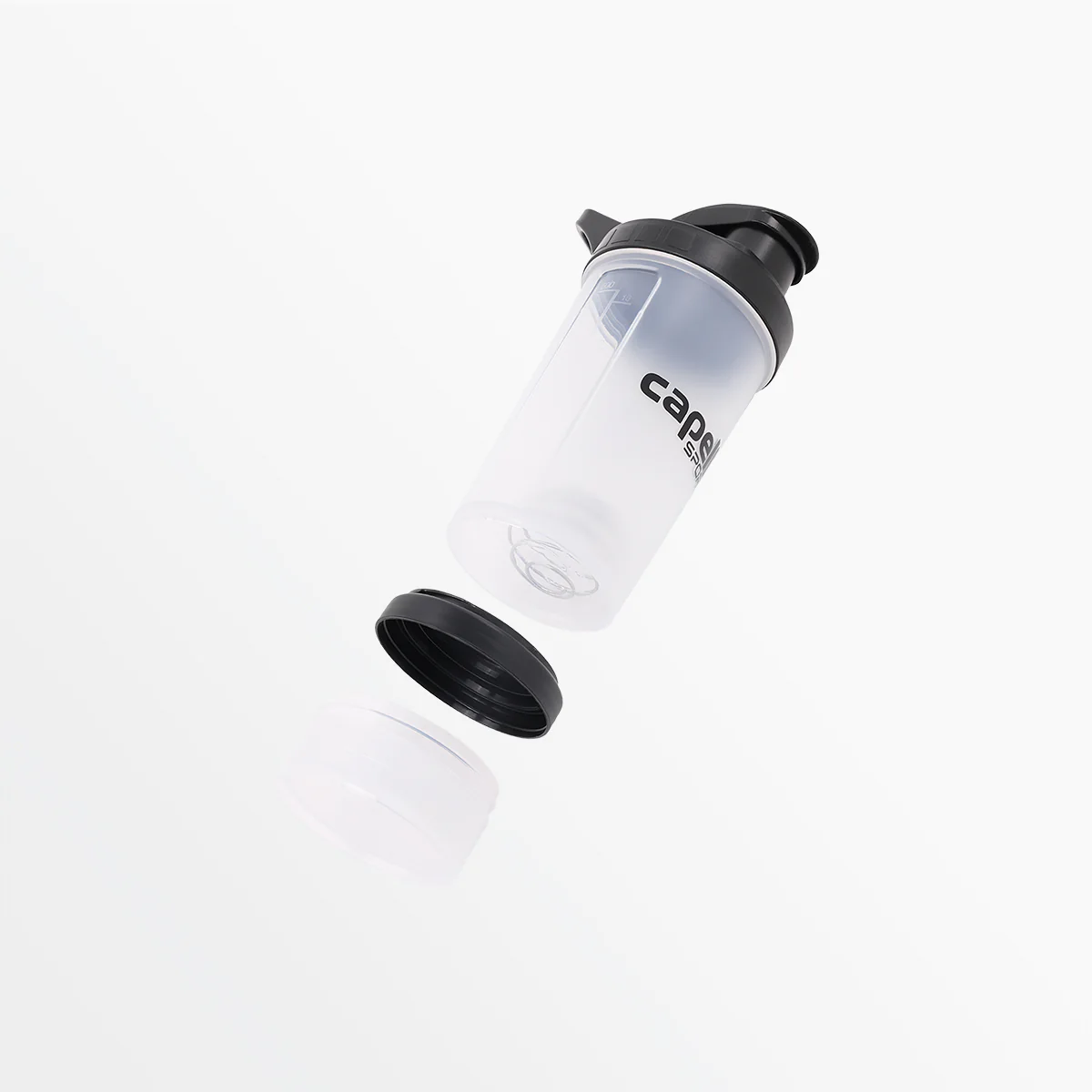 16 OZ SHAKER BOTTLE WITH BOTTOM STORAGE CONTAINER - Image 5