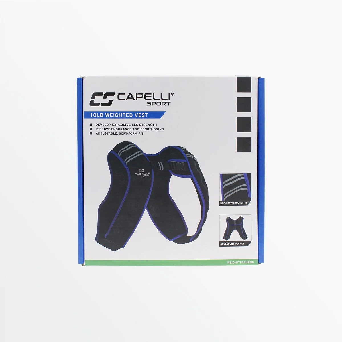 WEIGHTED WORKOUT VEST 10LB - Image 3