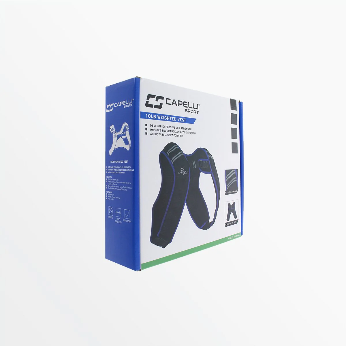 WEIGHTED WORKOUT VEST 10LB - Image 4