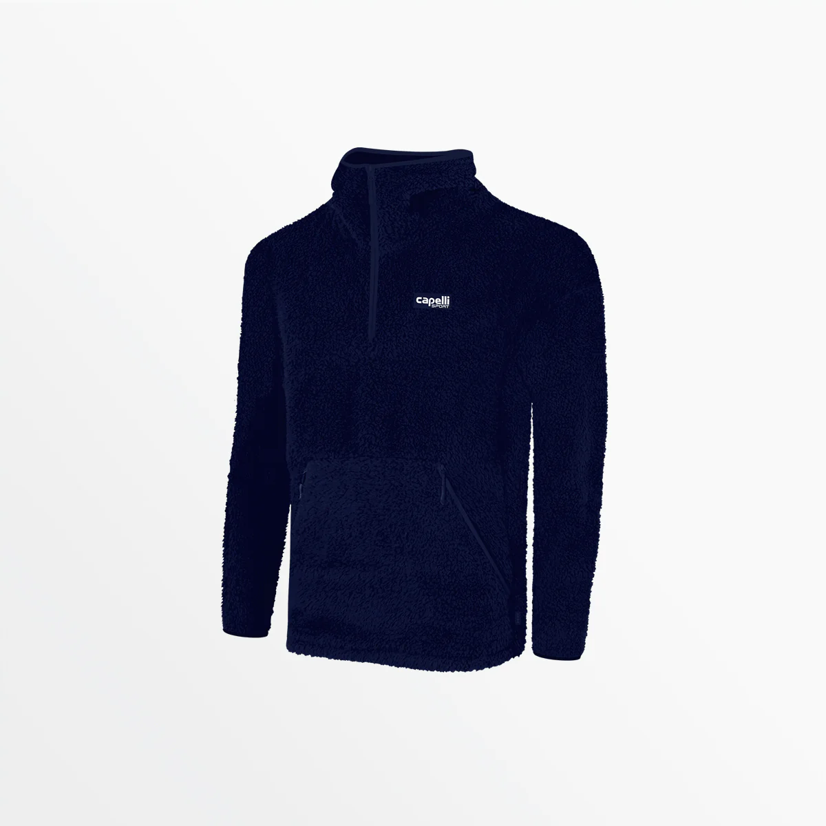 ADULT QUARTER ZIP SHERPA HOODIE - Image 3
