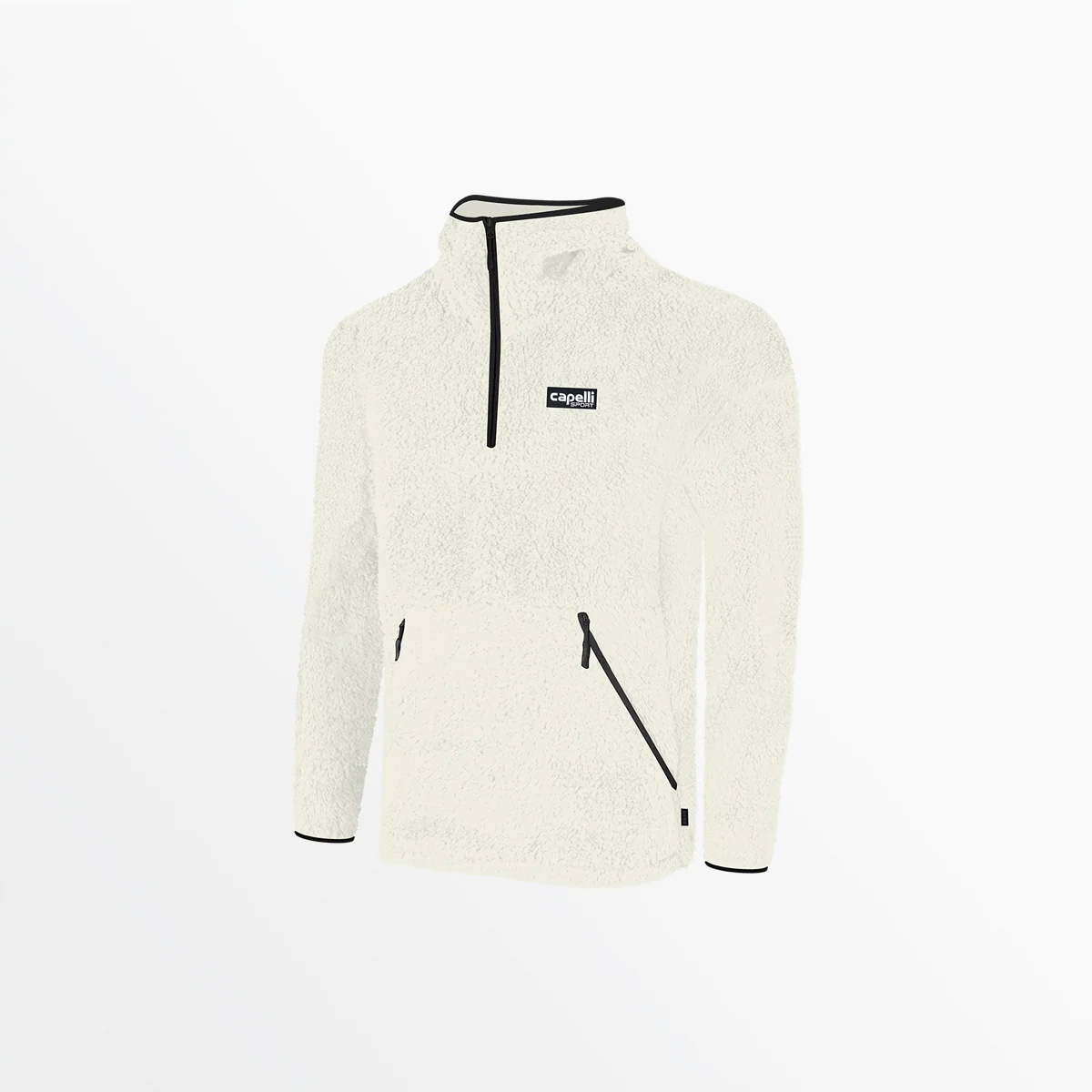 ADULT QUARTER ZIP SHERPA HOODIE - Image 5