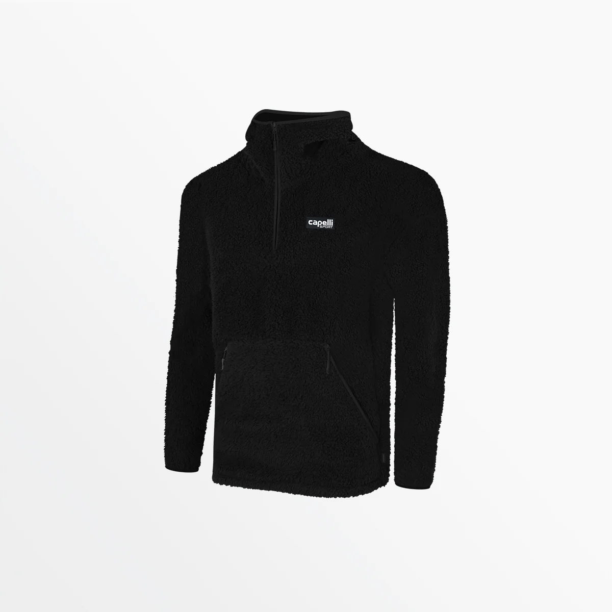 ADULT QUARTER ZIP SHERPA HOODIE - Image 7