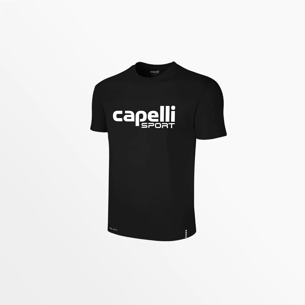 ADULT LOGO CREW NECK POLY TEE - Image 3