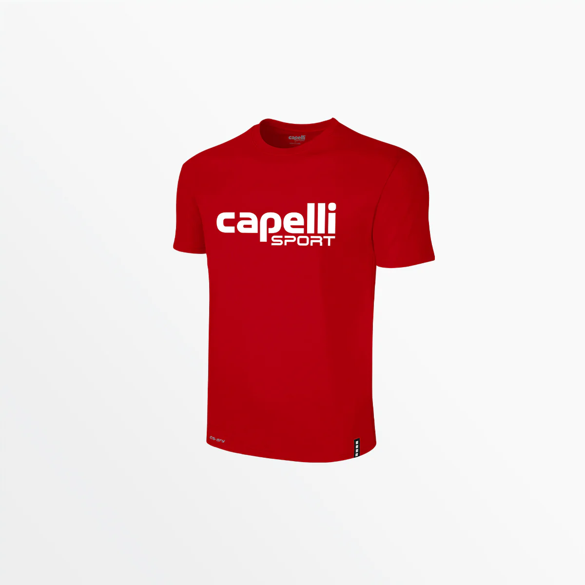 ADULT LOGO CREW NECK POLY TEE - Image 5