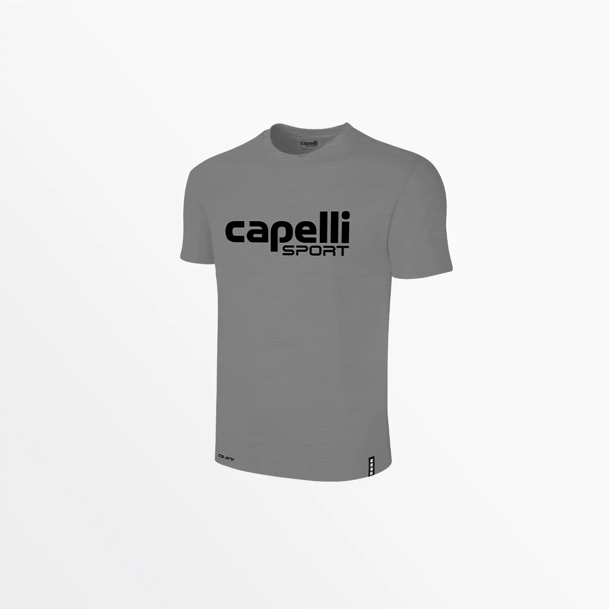 ADULT LOGO CREW NECK POLY TEE - Image 7