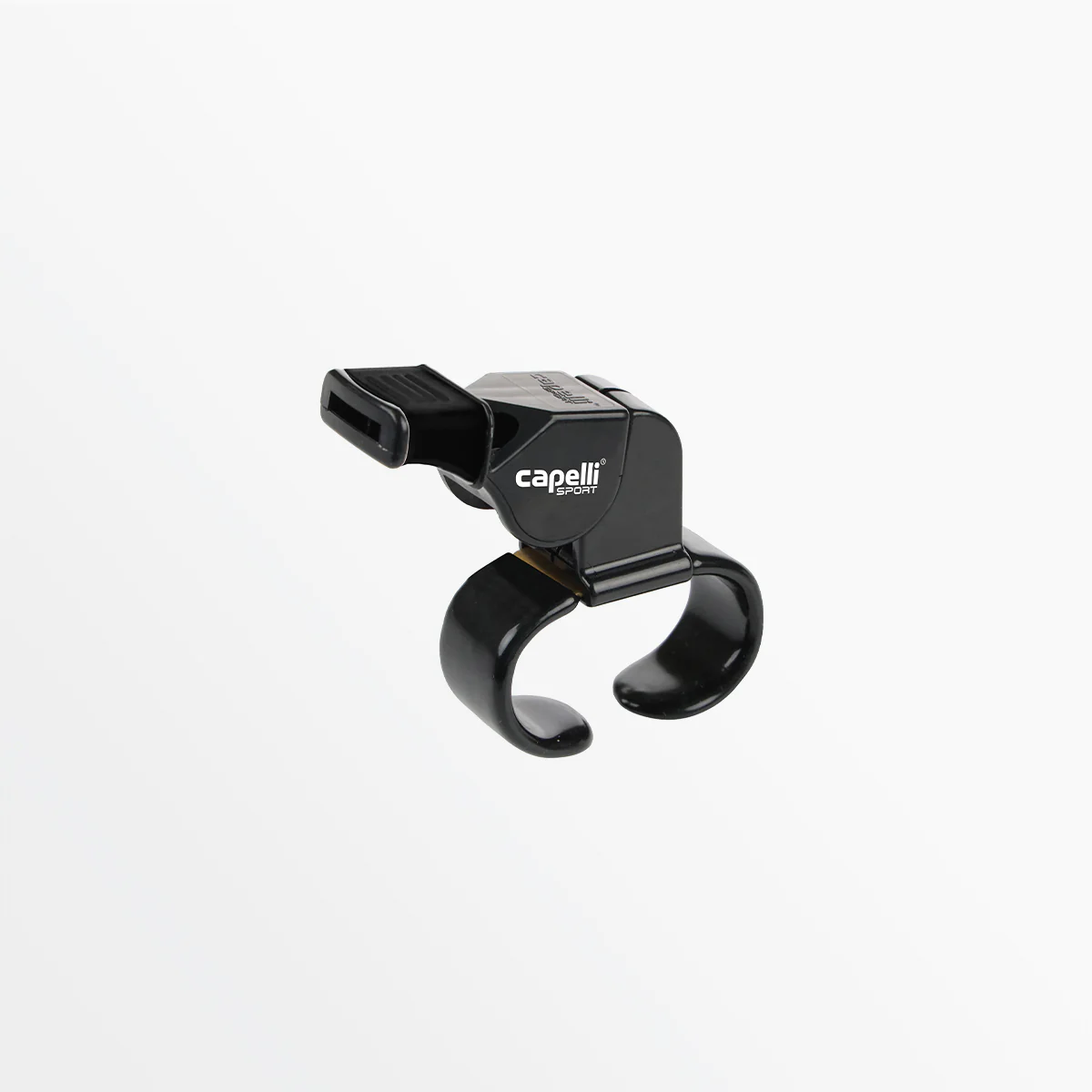 CS PEALESS REFEREE WHISTLE WITH FINGER GRIP