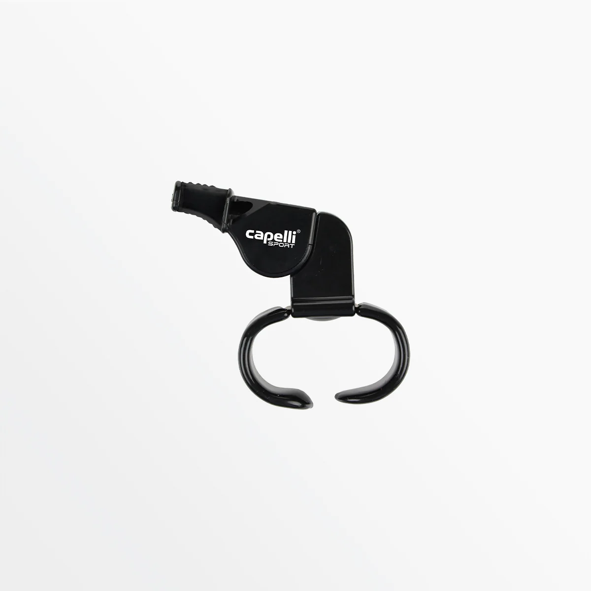 CS PEALESS REFEREE WHISTLE WITH FINGER GRIP - Image 2