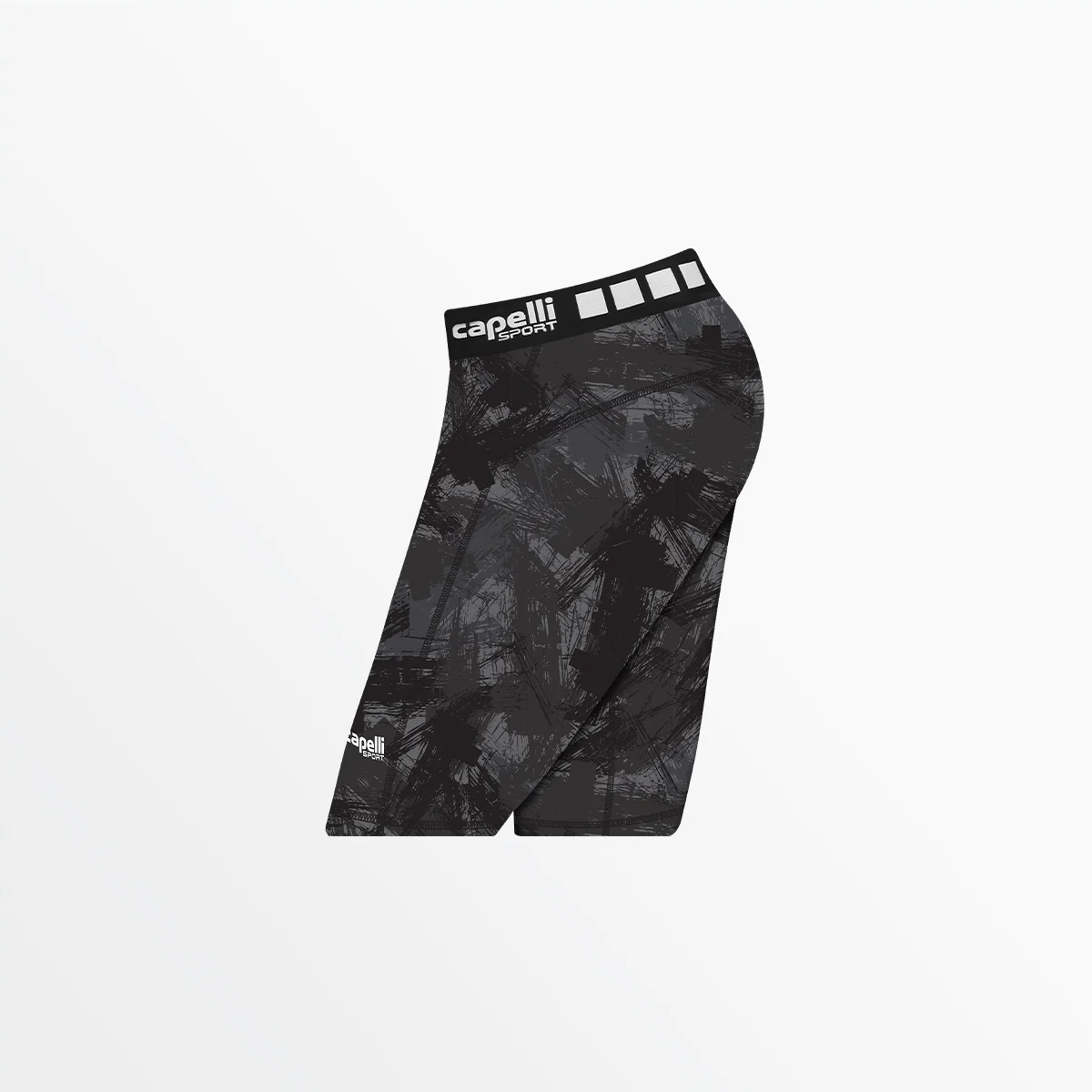 GIRL'S 3/4 CAMO STROKES BIKER SHORTS - Image 2