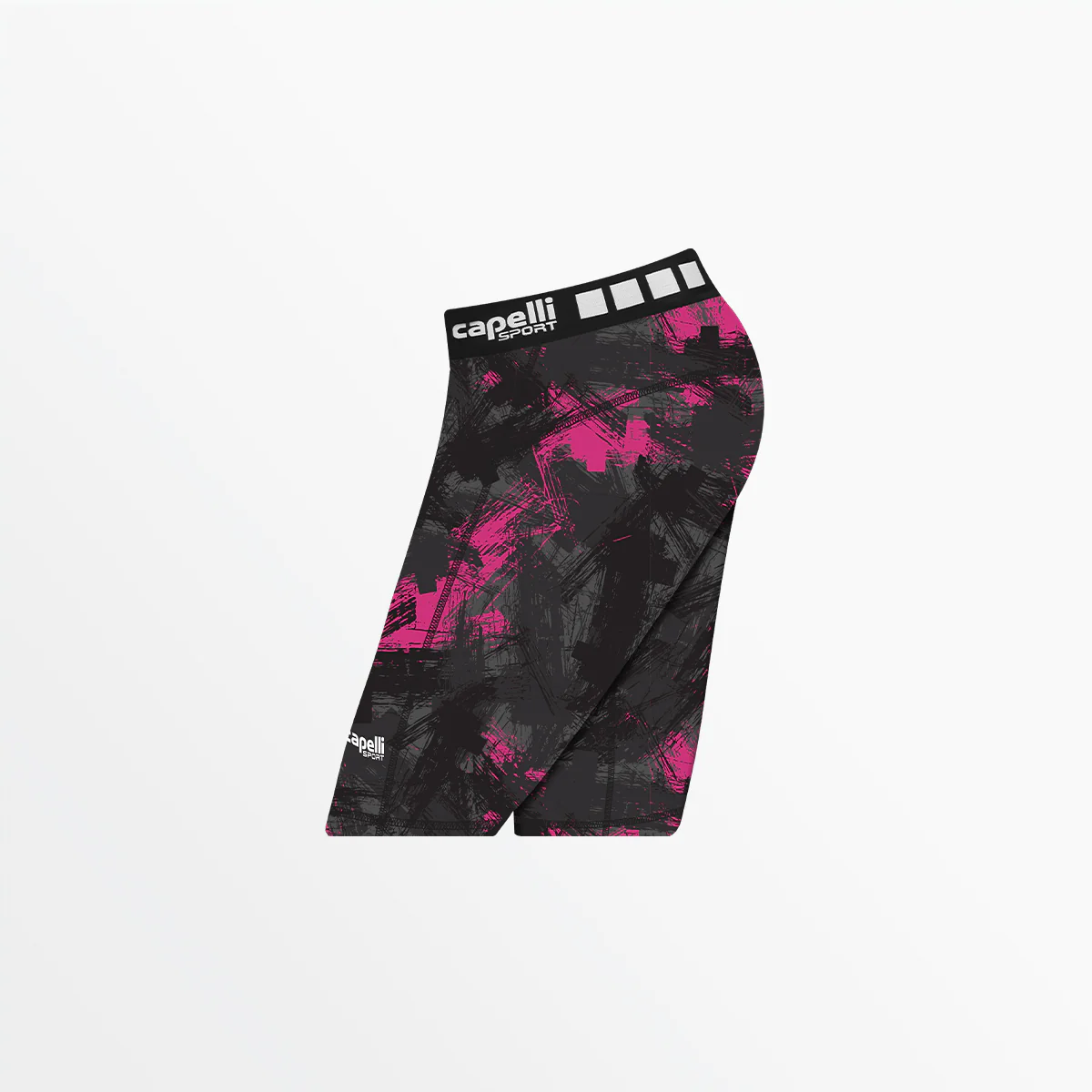 GIRL'S 3/4 CAMO STROKES BIKER SHORTS - Image 2