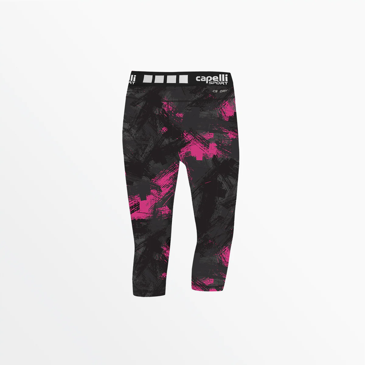 GIRL'S 3/4 CAMO STROKES PERFORMANCE TIGHTS - Image 3