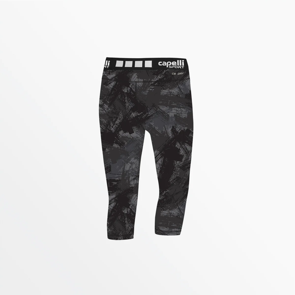 GIRL'S 3/4 CAMO STROKES PERFORMANCE TIGHTS - Image 3