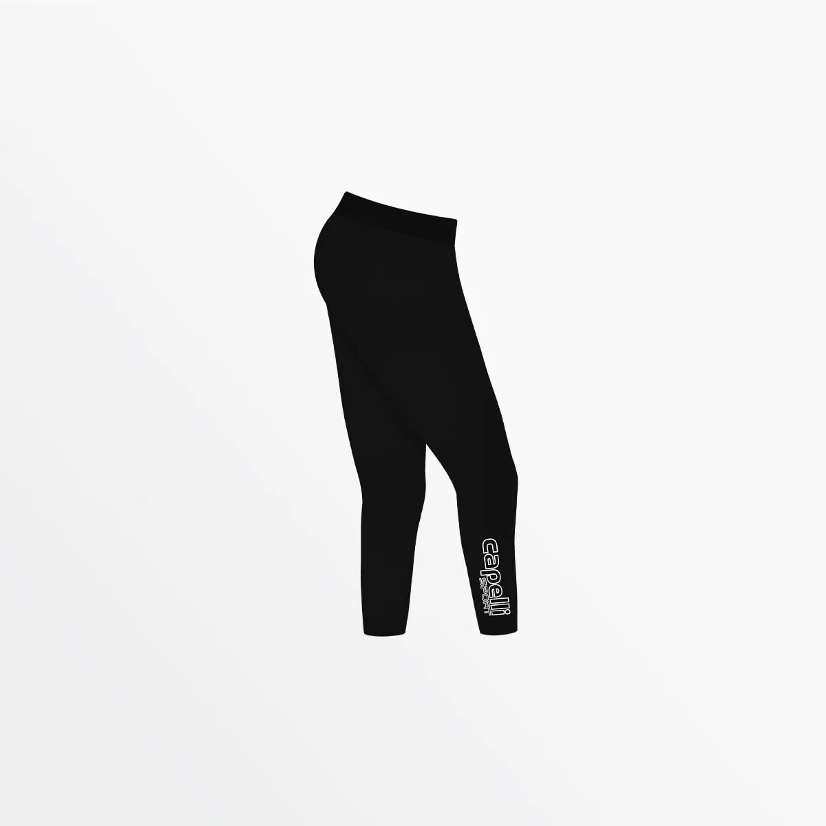 GIRL'S MID RISE LOGO 3/4 COTTON LEGGINGS - Image 2