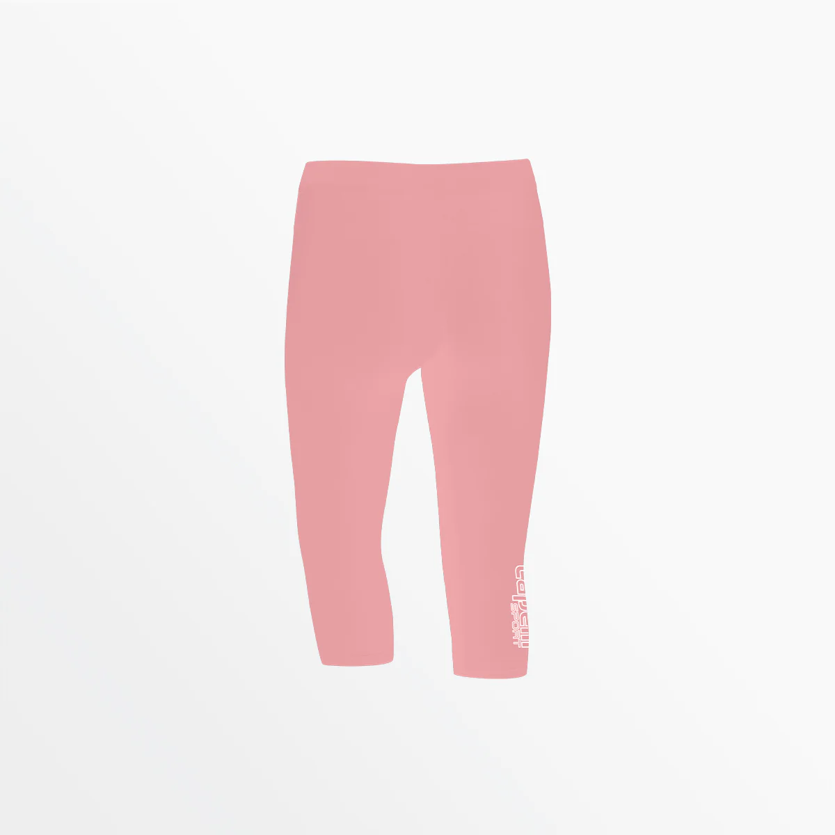 GIRL'S MID RISE LOGO 3/4 COTTON LEGGINGS - Image 3