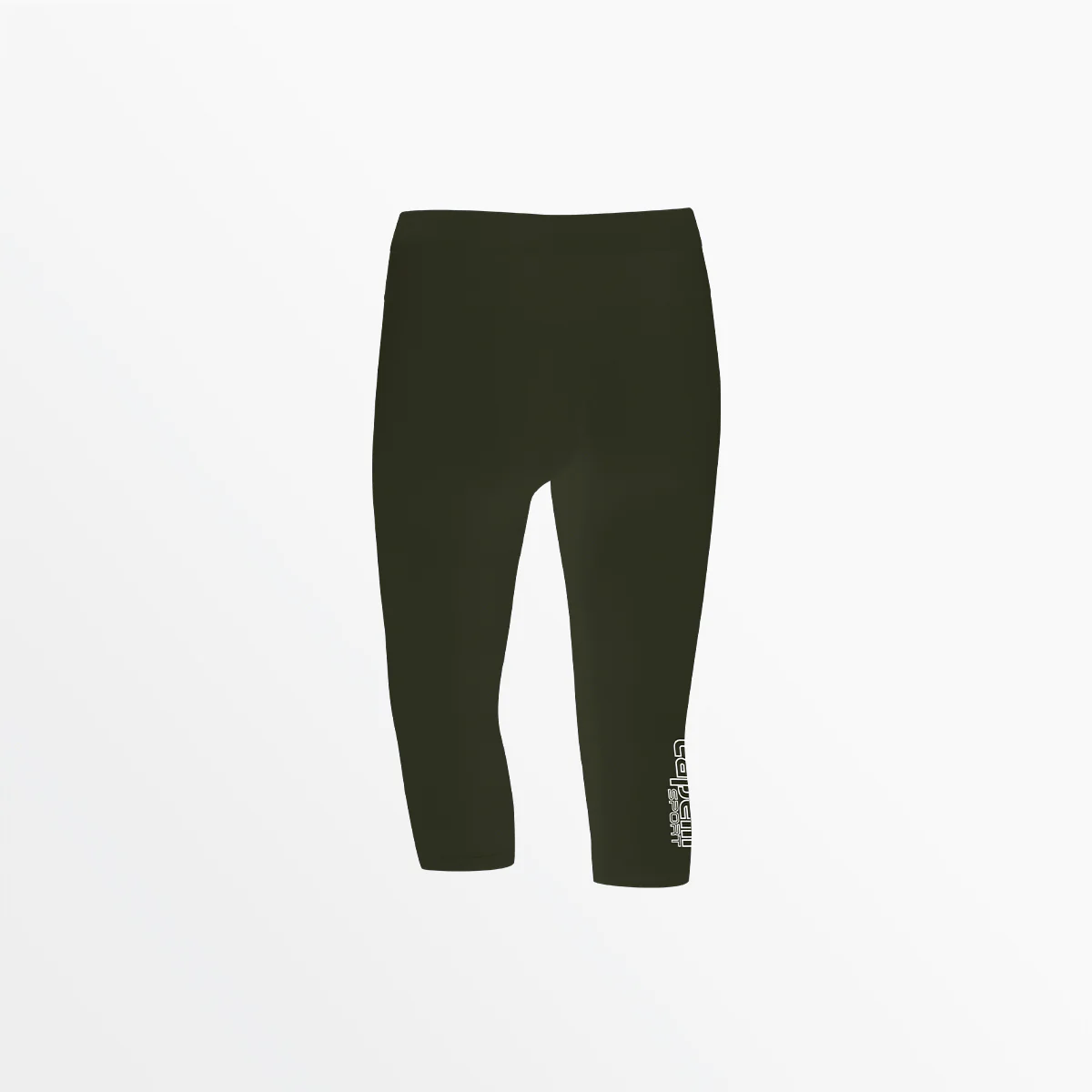 GIRL'S MID RISE LOGO 3/4 COTTON LEGGINGS - Image 3