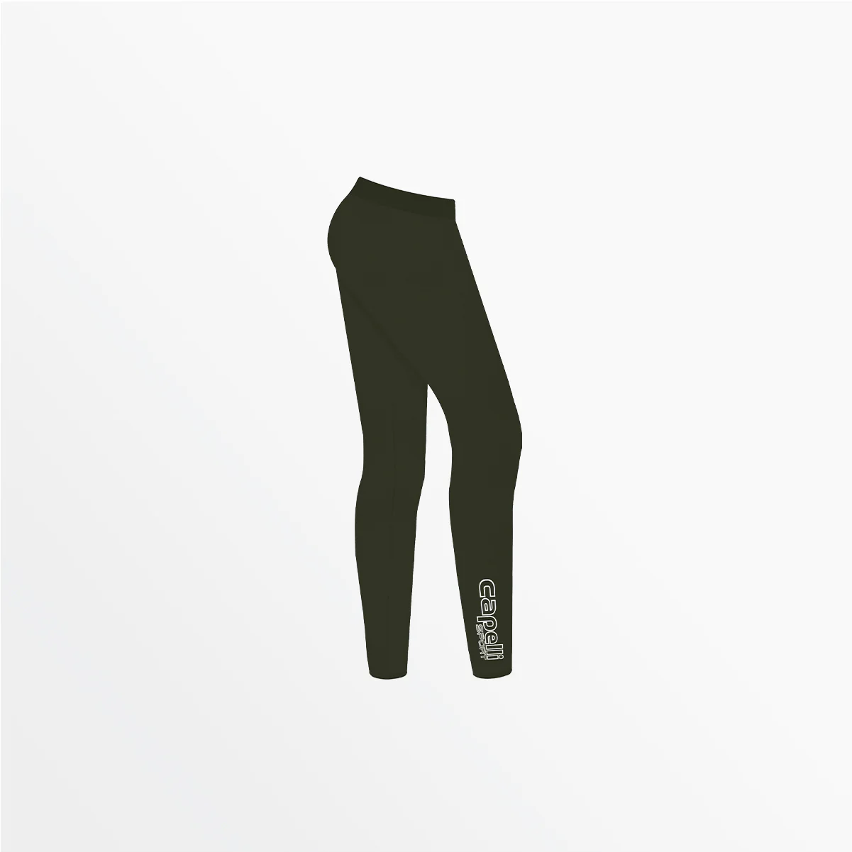 GIRL'S MID RISE LOGO COTTON LEGGINGS - Image 3