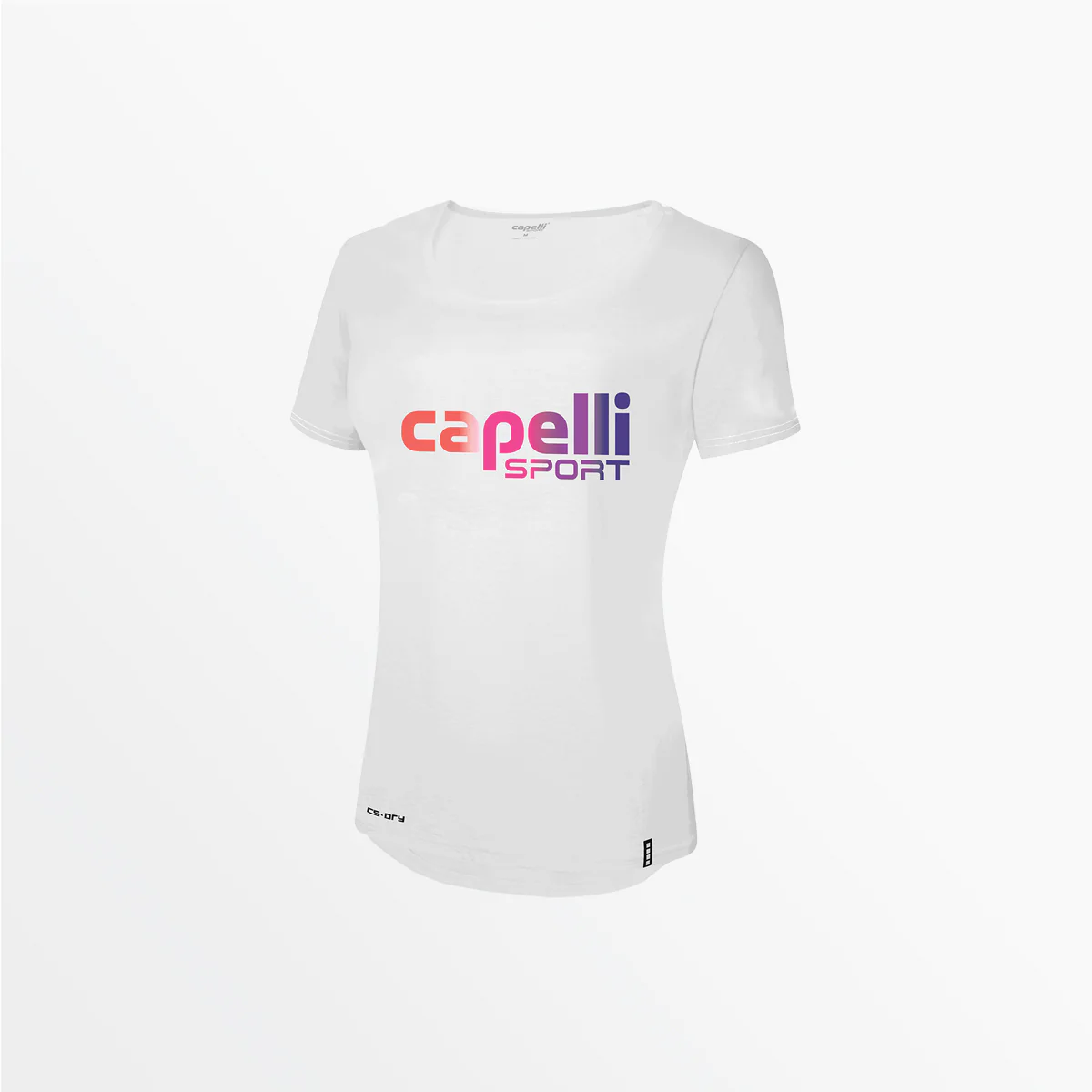 GIRL'S OMBRE LOGO TEE