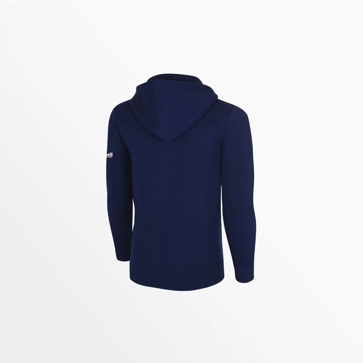 MEN'S BASIC FLEECE PULLOVER HOODIE WITH SLEEVE LOGO - Image 2