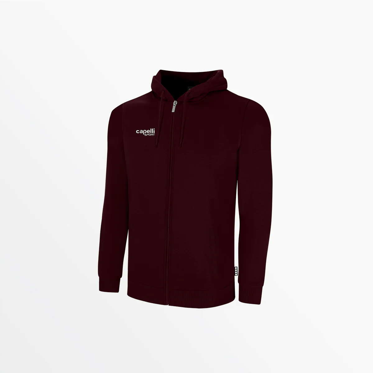 MEN'S BASICS FLEECE WELT POCKET ZIP HOODIE