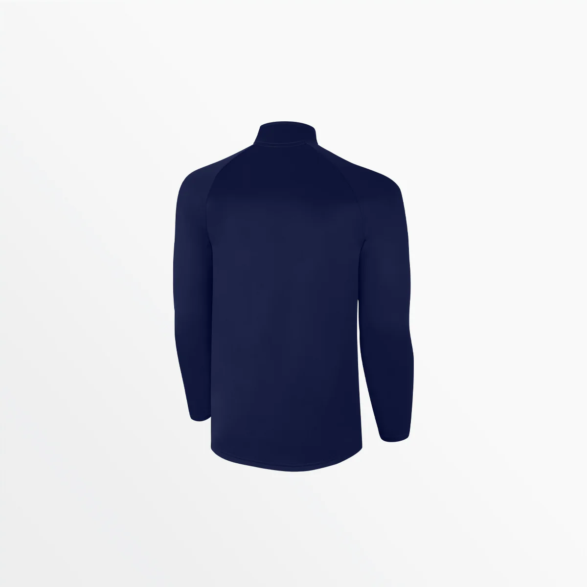 MEN'S BASICS THERMA FLEECE WOVEN FRONT 1/4 ZIP TOP - Image 2