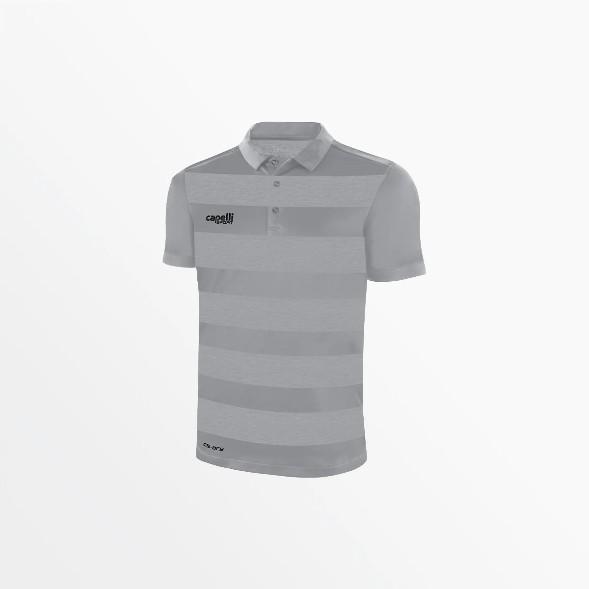 MEN'S CLASSIC STRIPE POLY POLO - Image 5