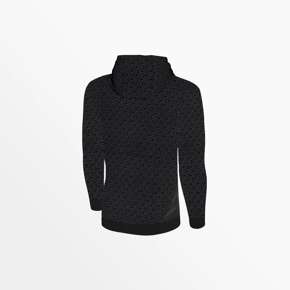 MEN'S CS MONOGRAM PRINT PULLOVER HOODIE - Image 2