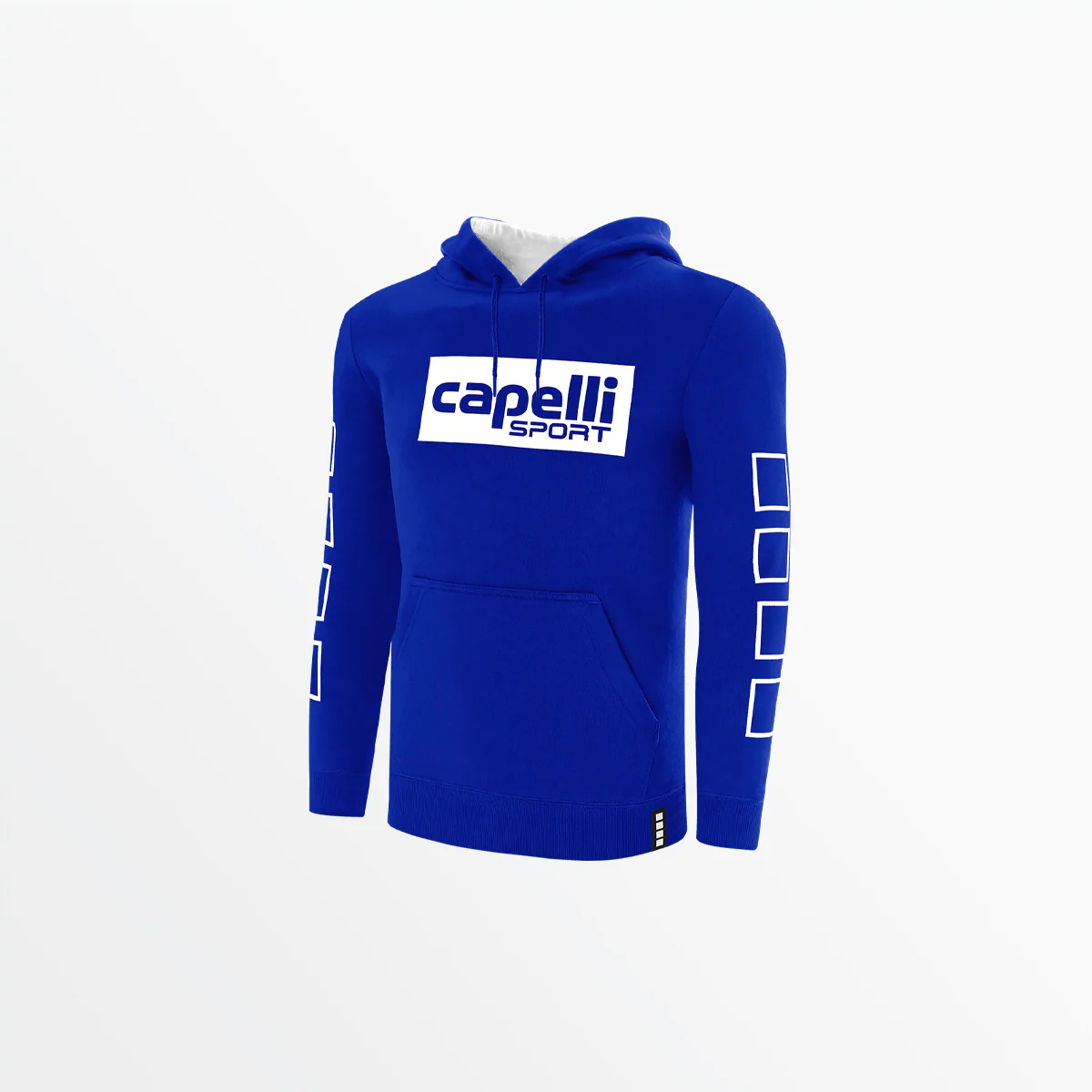 MEN'S FLEECE HOODIE WITH LOGO AND 4 CUBE SLEEVES - Image 5