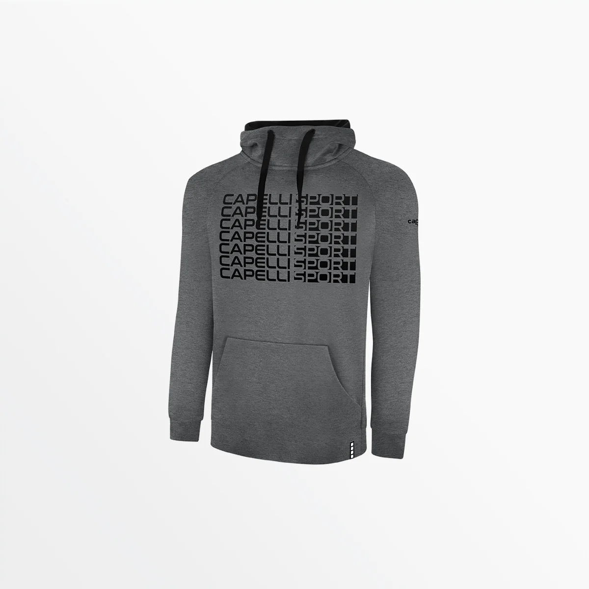 MEN'S THERMA FLEECE PULLOVER HOODIE WITH FRONT REPEATING LOGO - Image 3