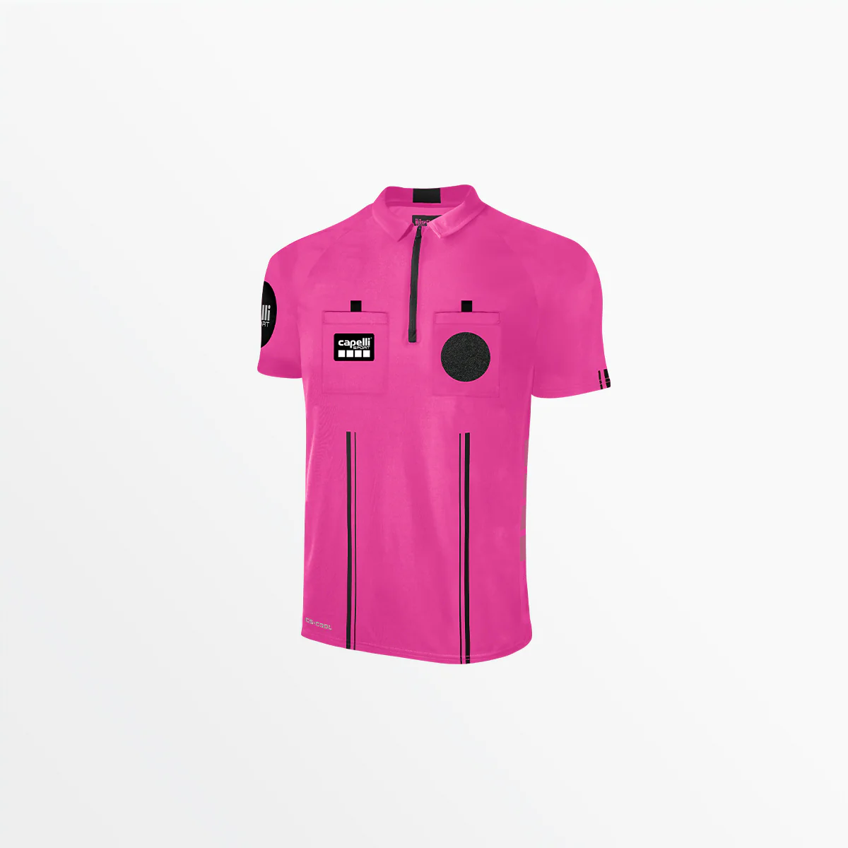 MEN'S OFFICIAL REFEREE 1/4 ZIP SHORT SLEEVE JERSEY