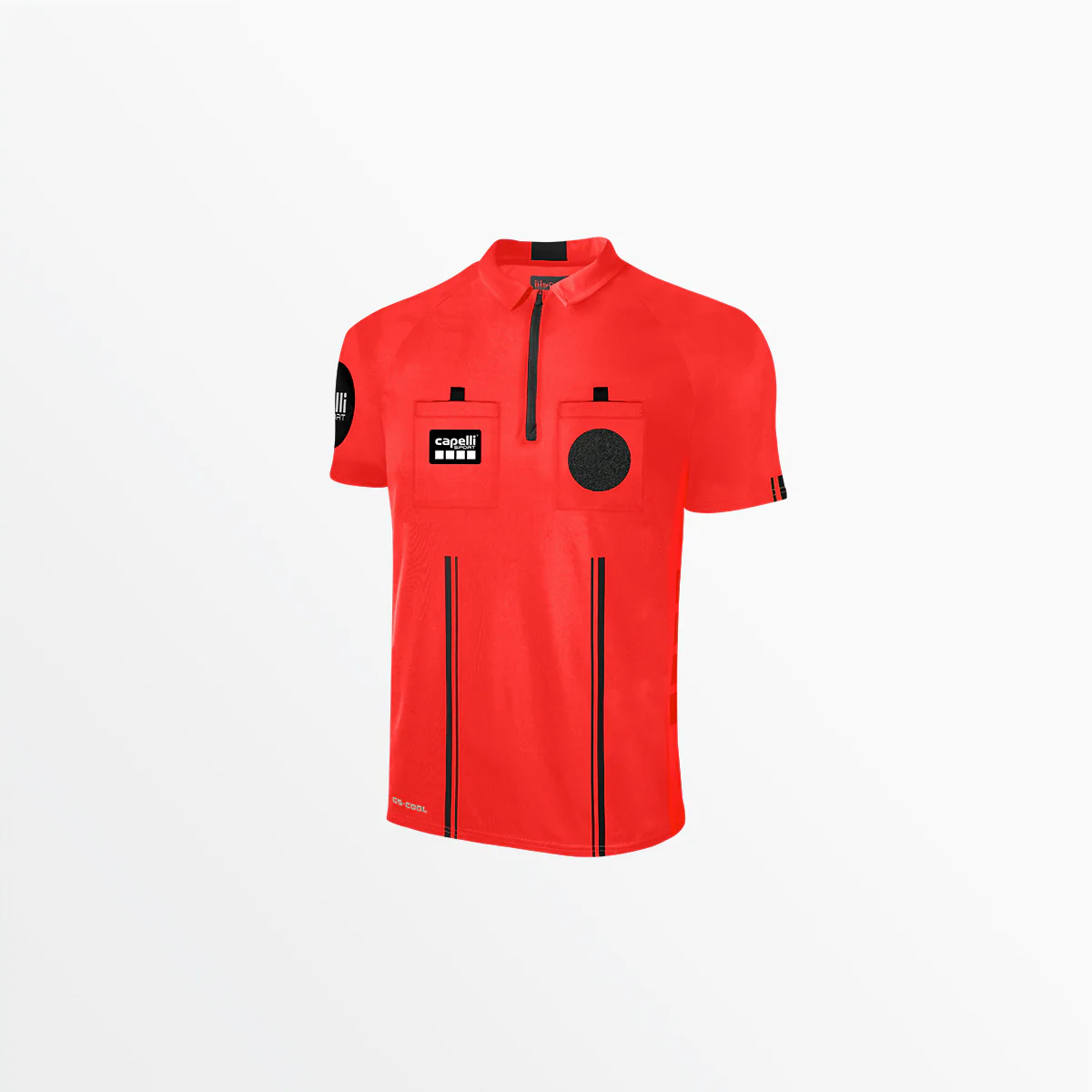 MEN'S OFFICIAL REFEREE 1/4 ZIP SHORT SLEEVE JERSEY - Image 5