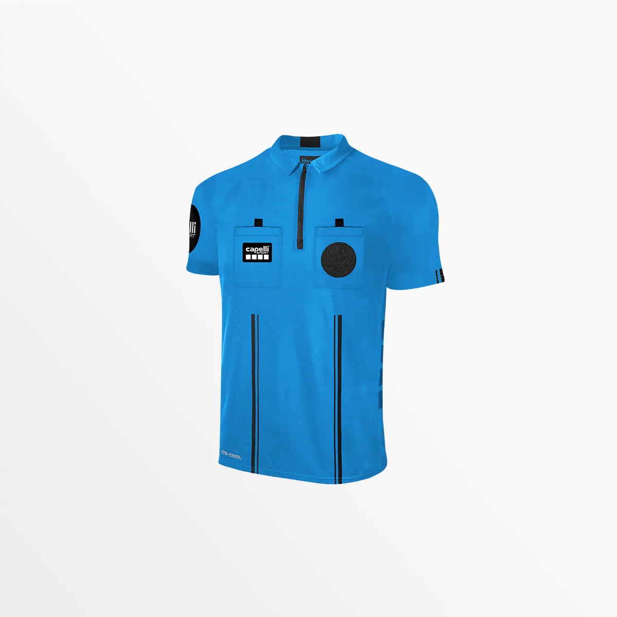 MEN'S OFFICIAL REFEREE 1/4 ZIP SHORT SLEEVE JERSEY - Image 9