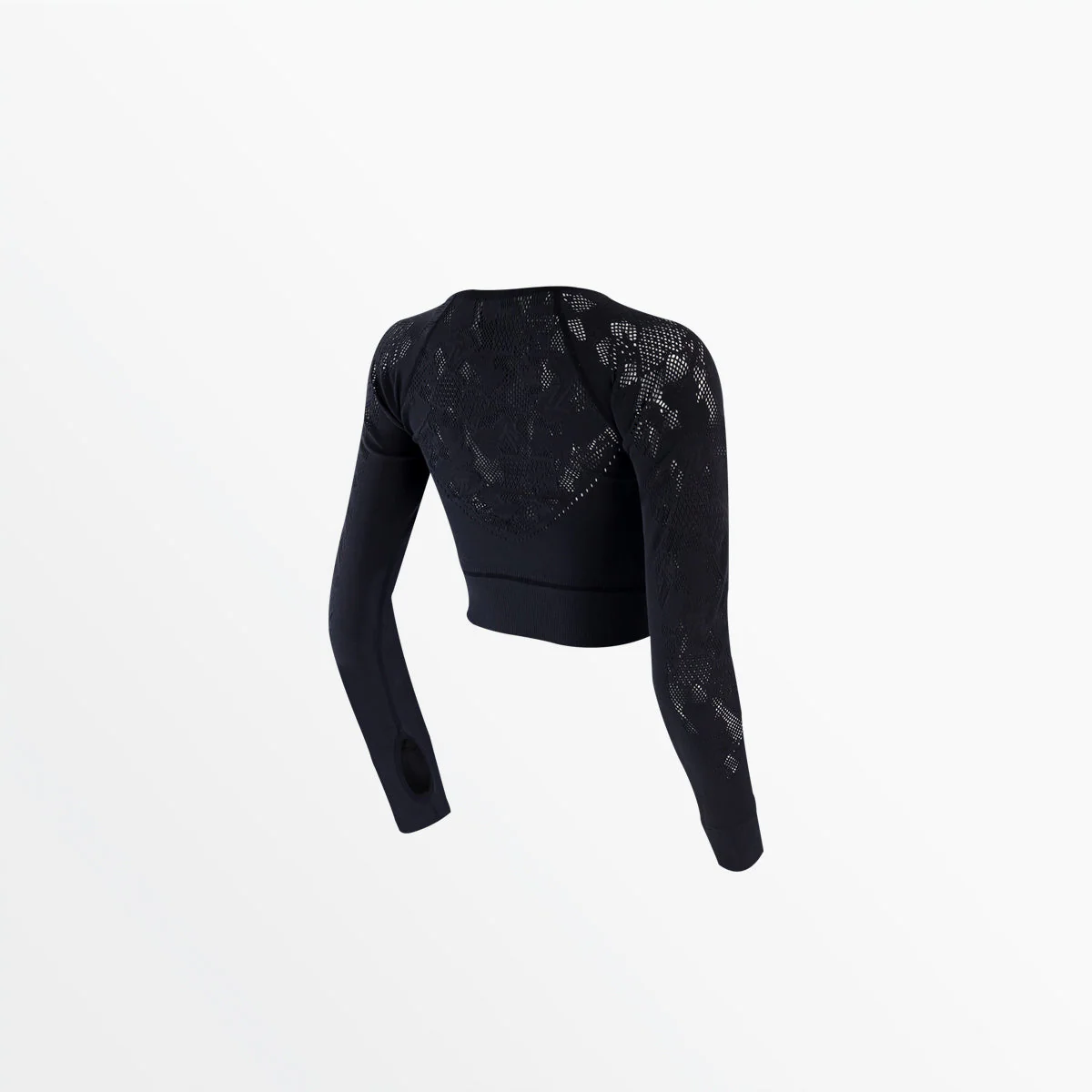 MTV WOMEN'S SPORTY LONG SLEEVE CROP - Image 8