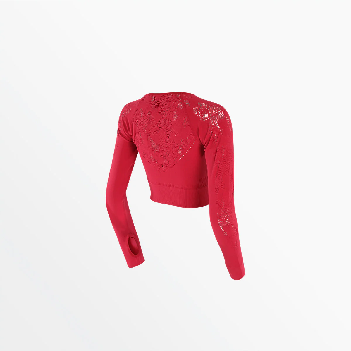 MTV WOMEN'S SPORTY LONG SLEEVE CROP - Image 8