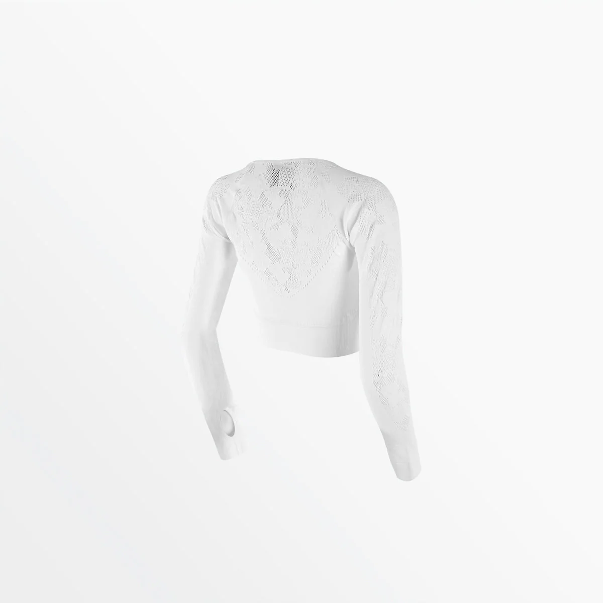 MTV WOMEN'S SPORTY LONG SLEEVE CROP - Image 8