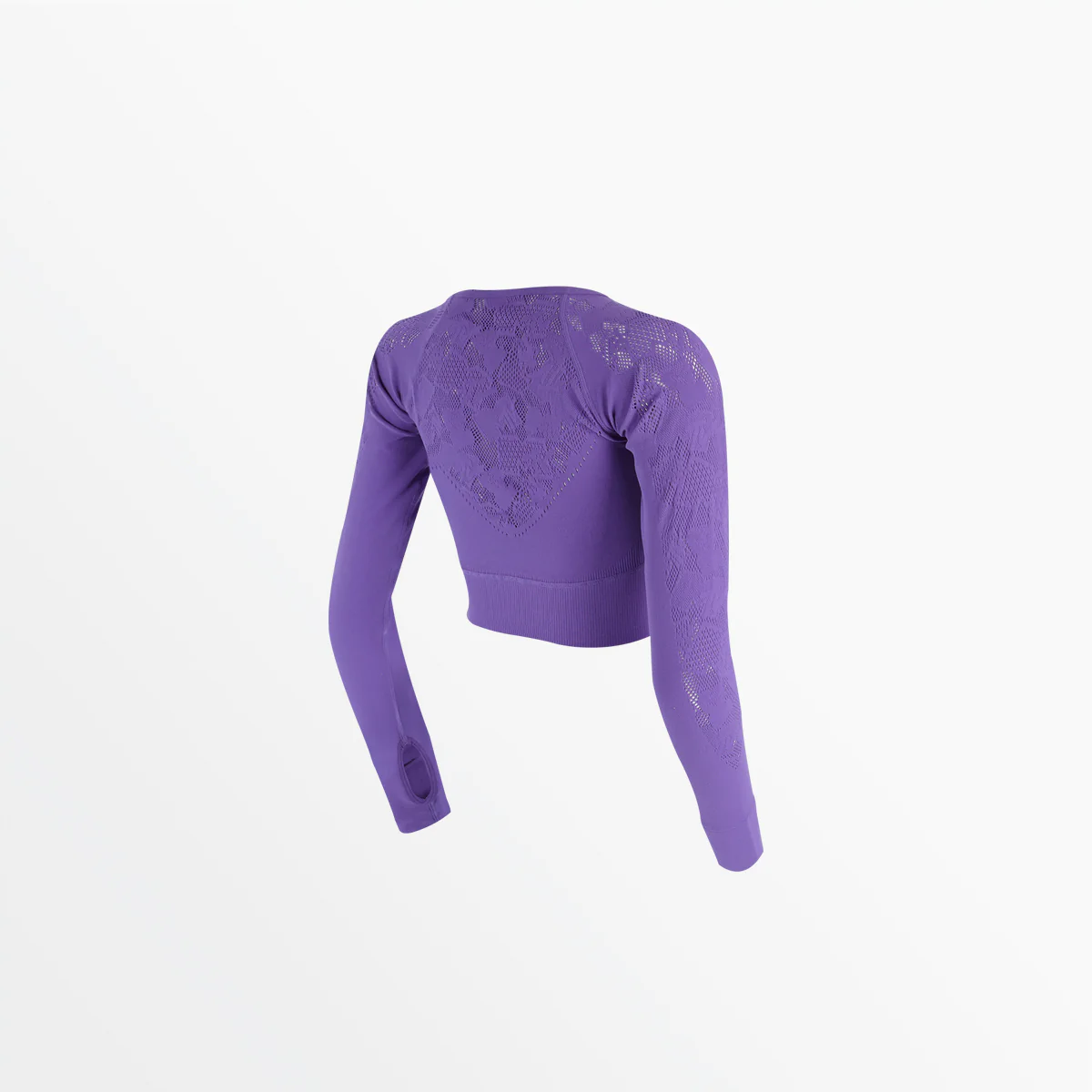 MTV WOMEN'S SPORTY LONG SLEEVE CROP - Image 8