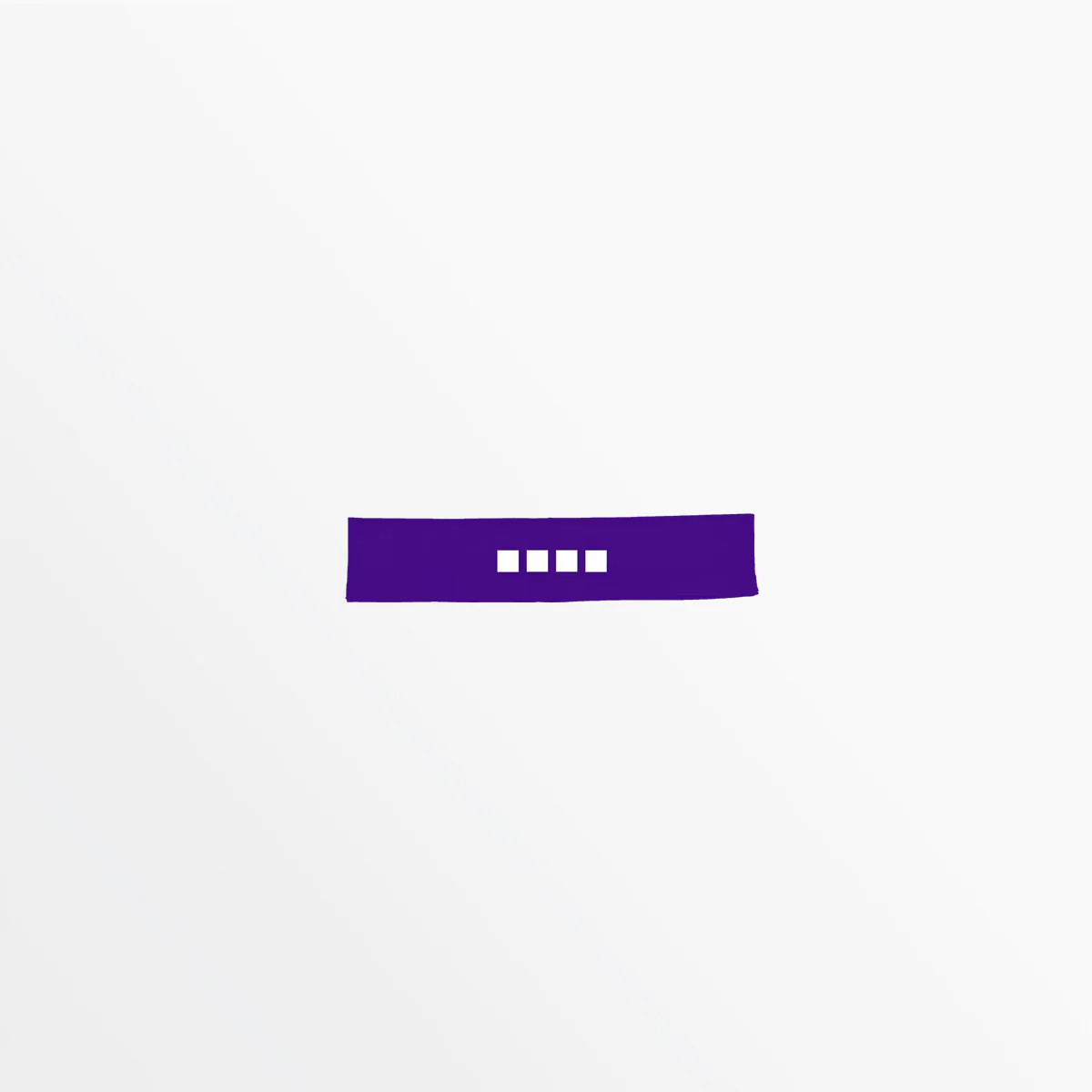 NARROW REGULAR WIDTH HEADBAND WITH GRIP AND 4 CUBE LOGO - Image 13