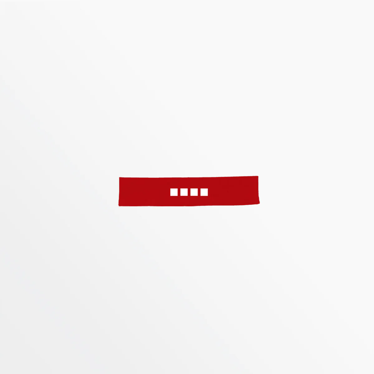 NARROW REGULAR WIDTH HEADBAND WITH GRIP AND 4 CUBE LOGO - Image 15