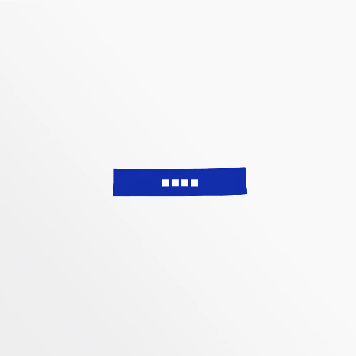 NARROW REGULAR WIDTH HEADBAND WITH GRIP AND 4 CUBE LOGO - Image 17