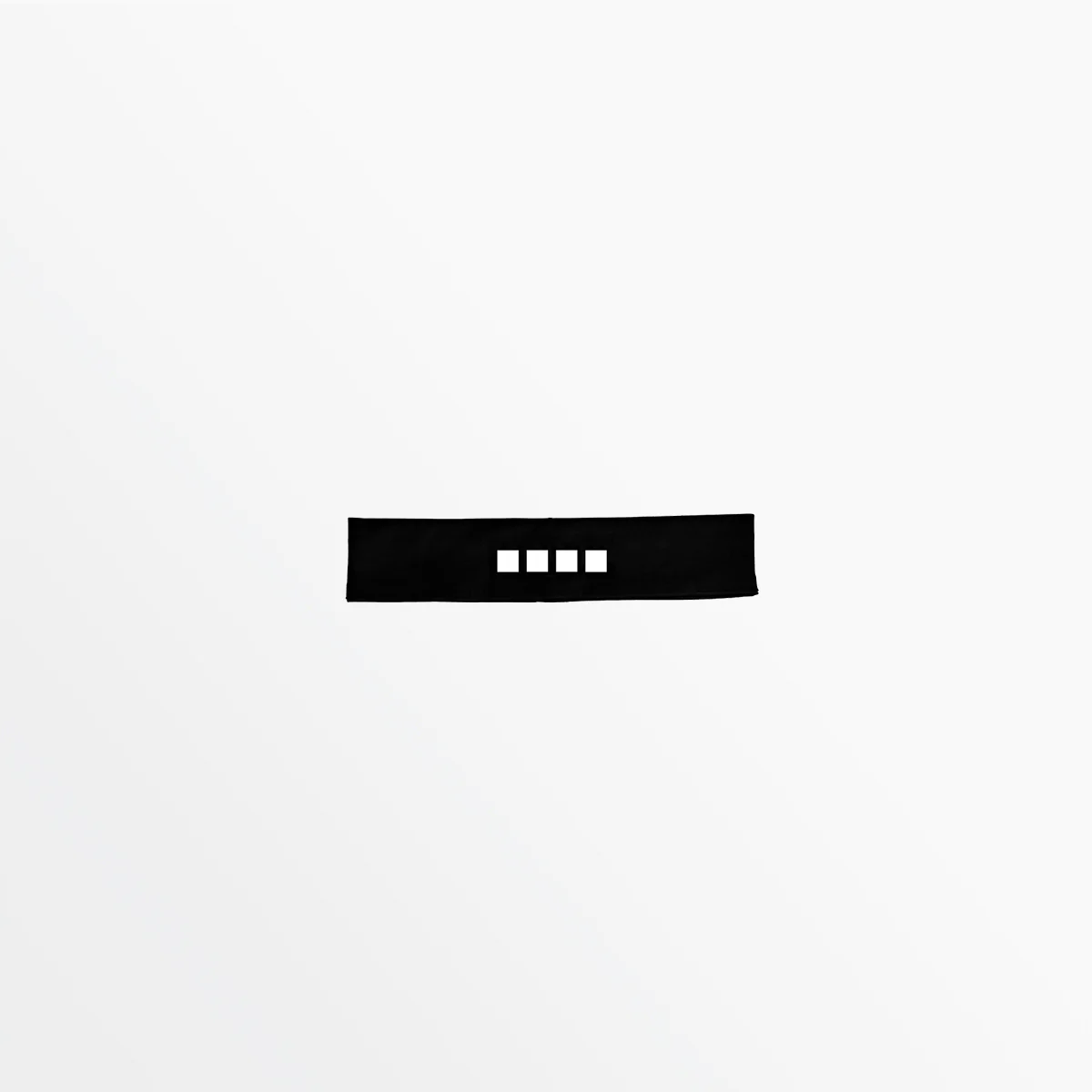 NARROW REGULAR WIDTH HEADBAND WITH GRIP AND 4 CUBE LOGO - Image 5