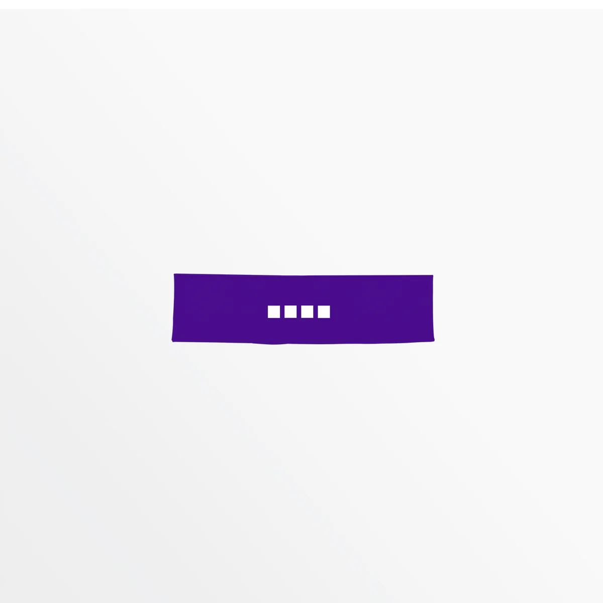 REGULAR WIDTH HEADBAND WITH GRIP AND 4 CUBE LOGO - Image 9