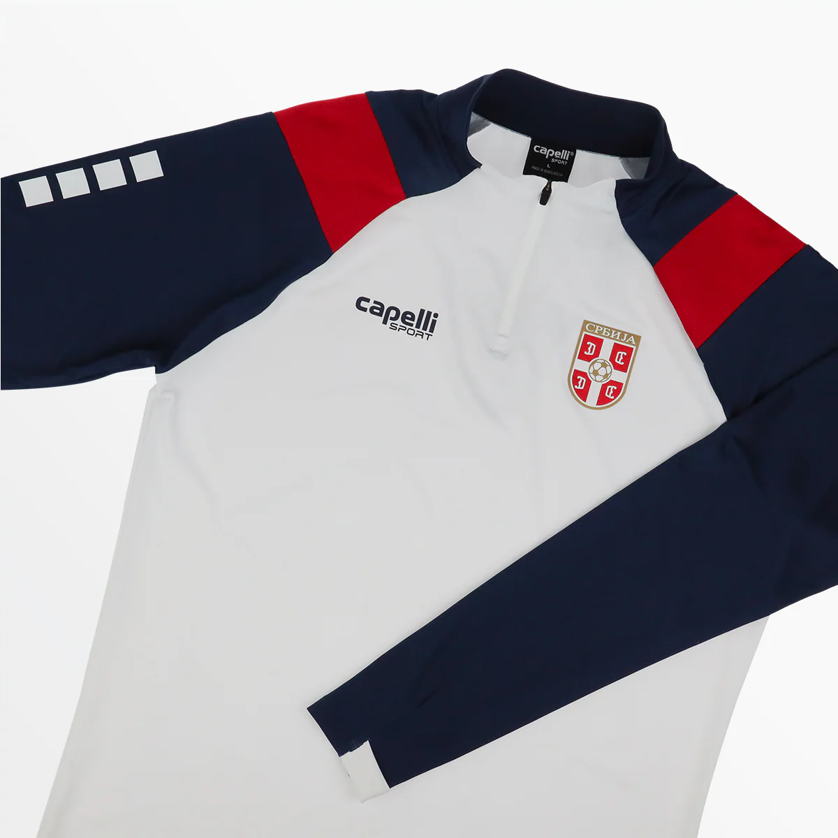 YOUTH SERBIA EMPIRE 1/4" ZIP TECHNICAL TRAINING TOP - Image 7