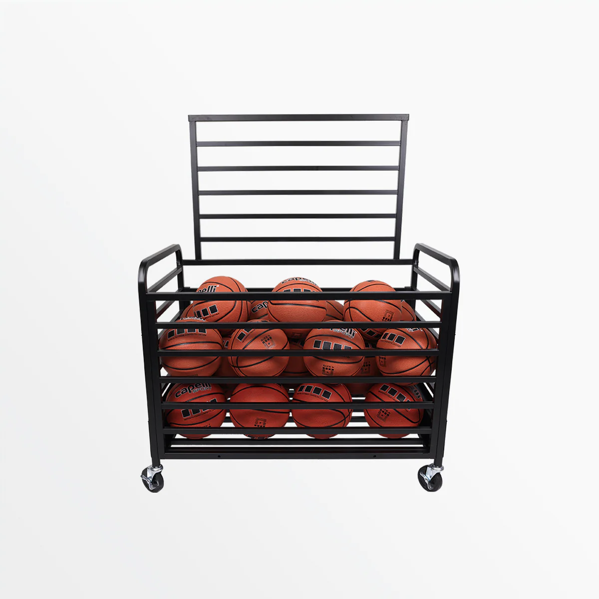 SPORTS BALL STORAGE CAGE WITH LID