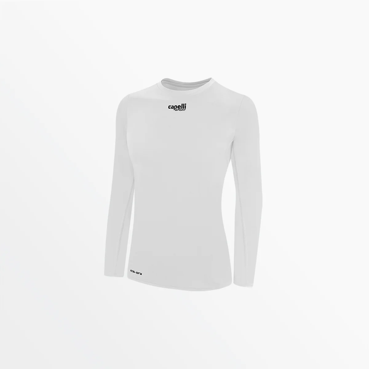 WOMEN'S BASICS CREW NECK LONG SLEEVE POLY TEE - Image 7