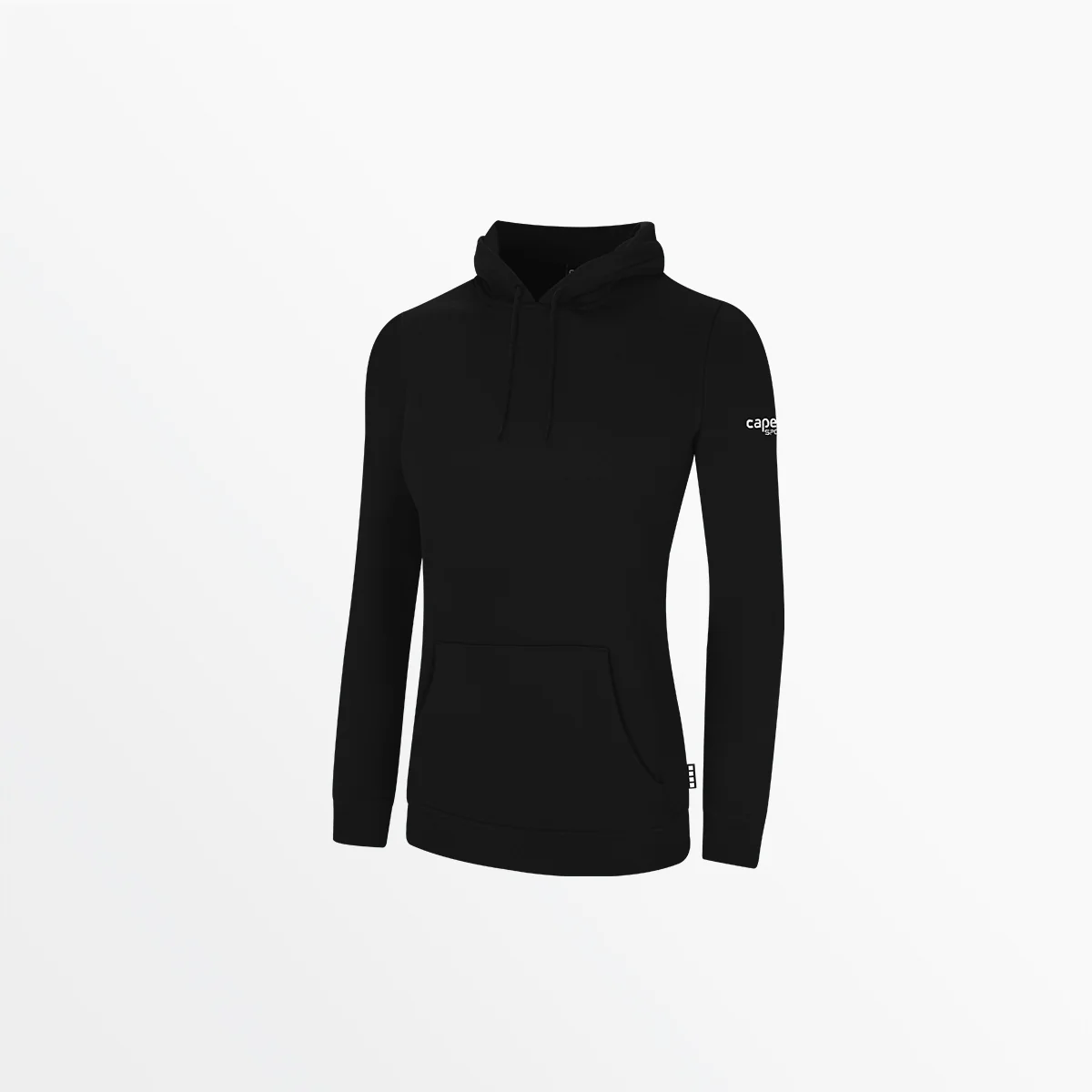 WOMEN'S BASICS FLEECE PULLOVER HOODIE WITH SLEEVE LOGO - Image 5