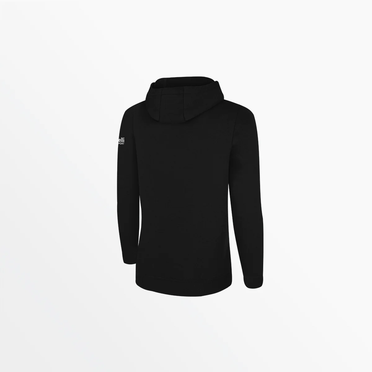 WOMEN'S BASICS FLEECE PULLOVER HOODIE WITH SLEEVE LOGO - Image 6