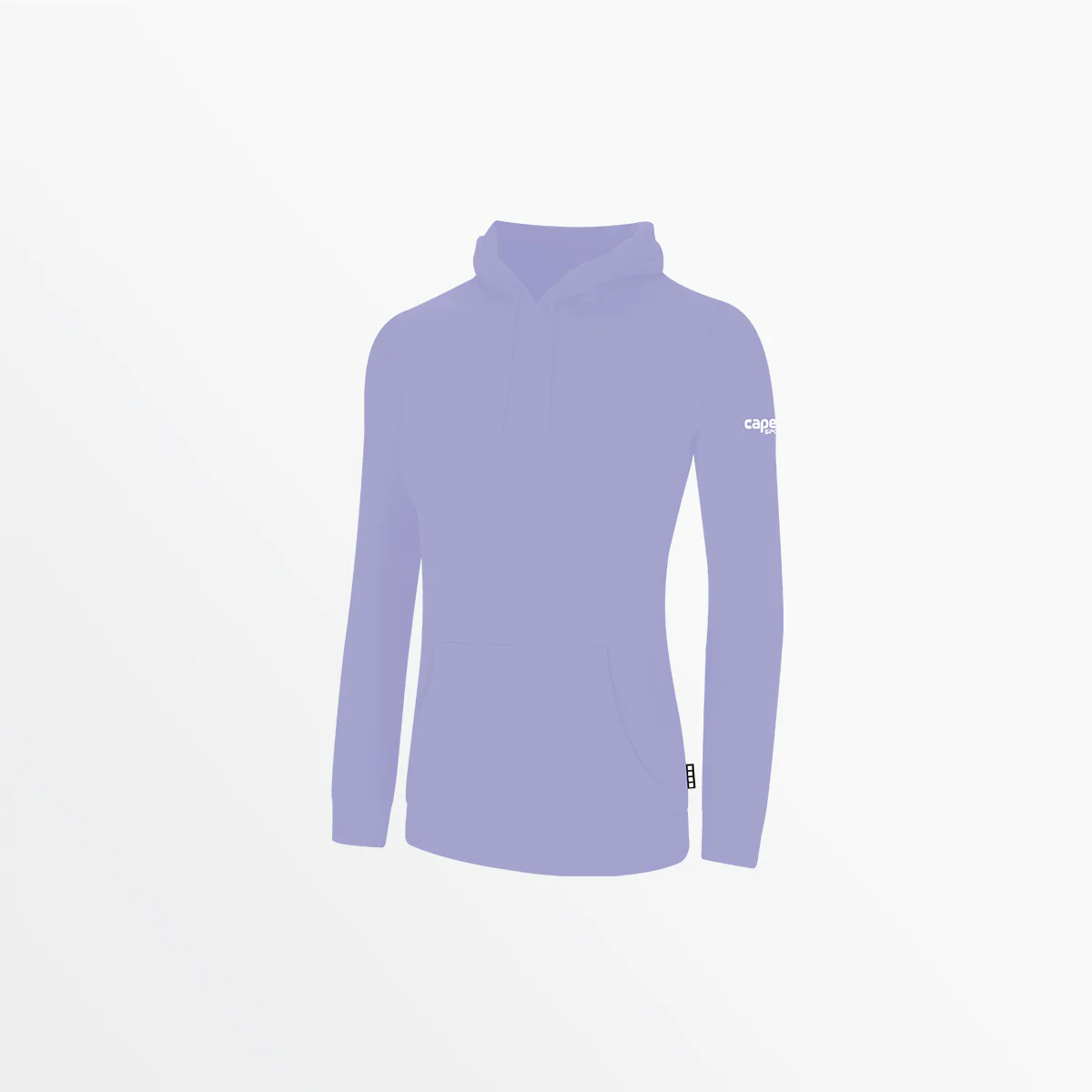WOMEN'S BASICS FLEECE PULLOVER HOODIE WITH SLEEVE LOGO - Image 7