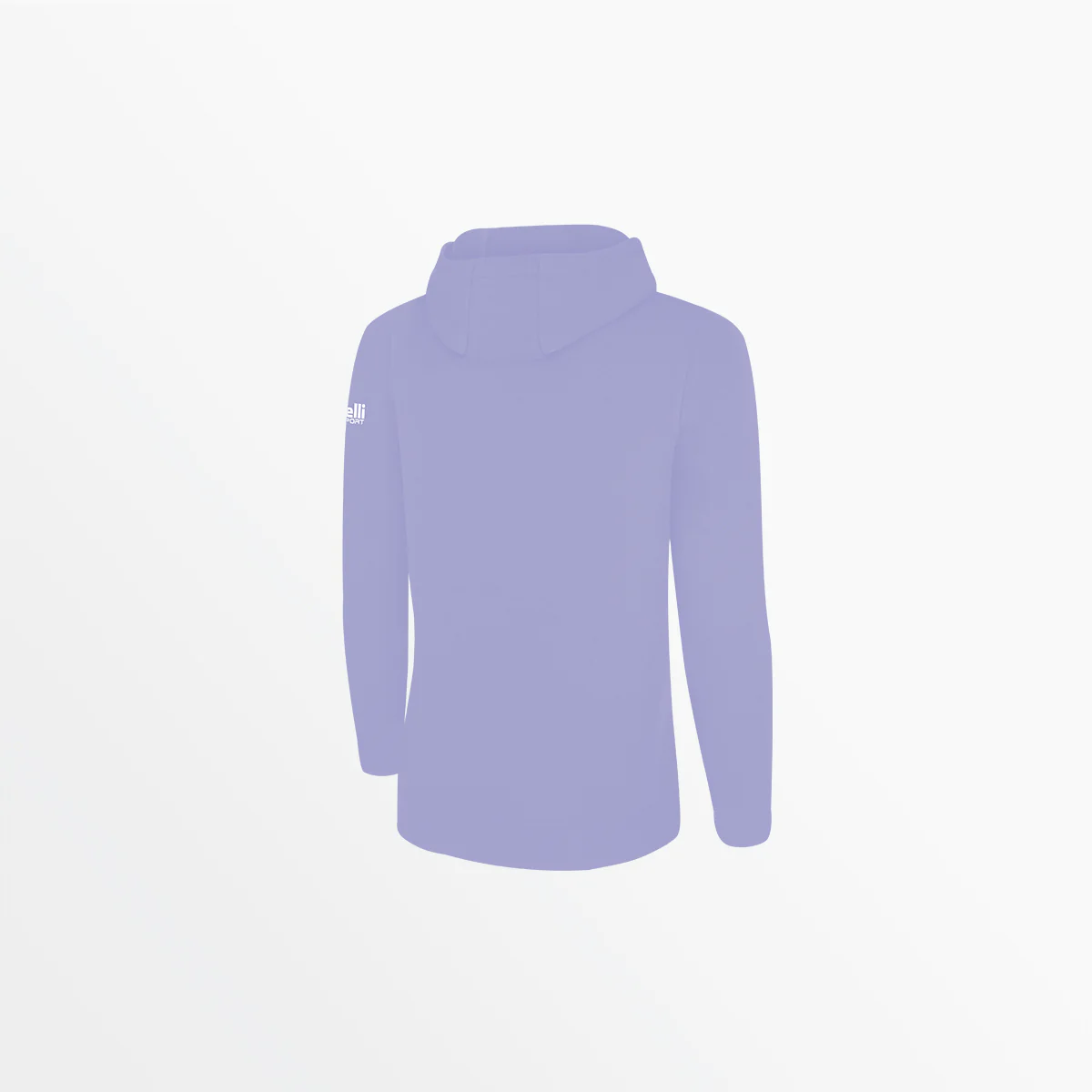 WOMEN'S BASICS FLEECE PULLOVER HOODIE WITH SLEEVE LOGO - Image 8