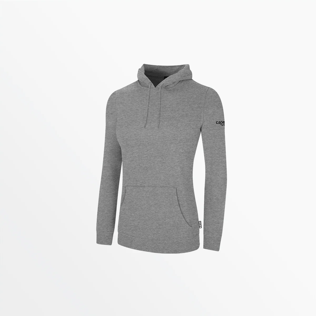 WOMEN'S BASICS FLEECE PULLOVER HOODIE WITH SLEEVE LOGO - Image 9