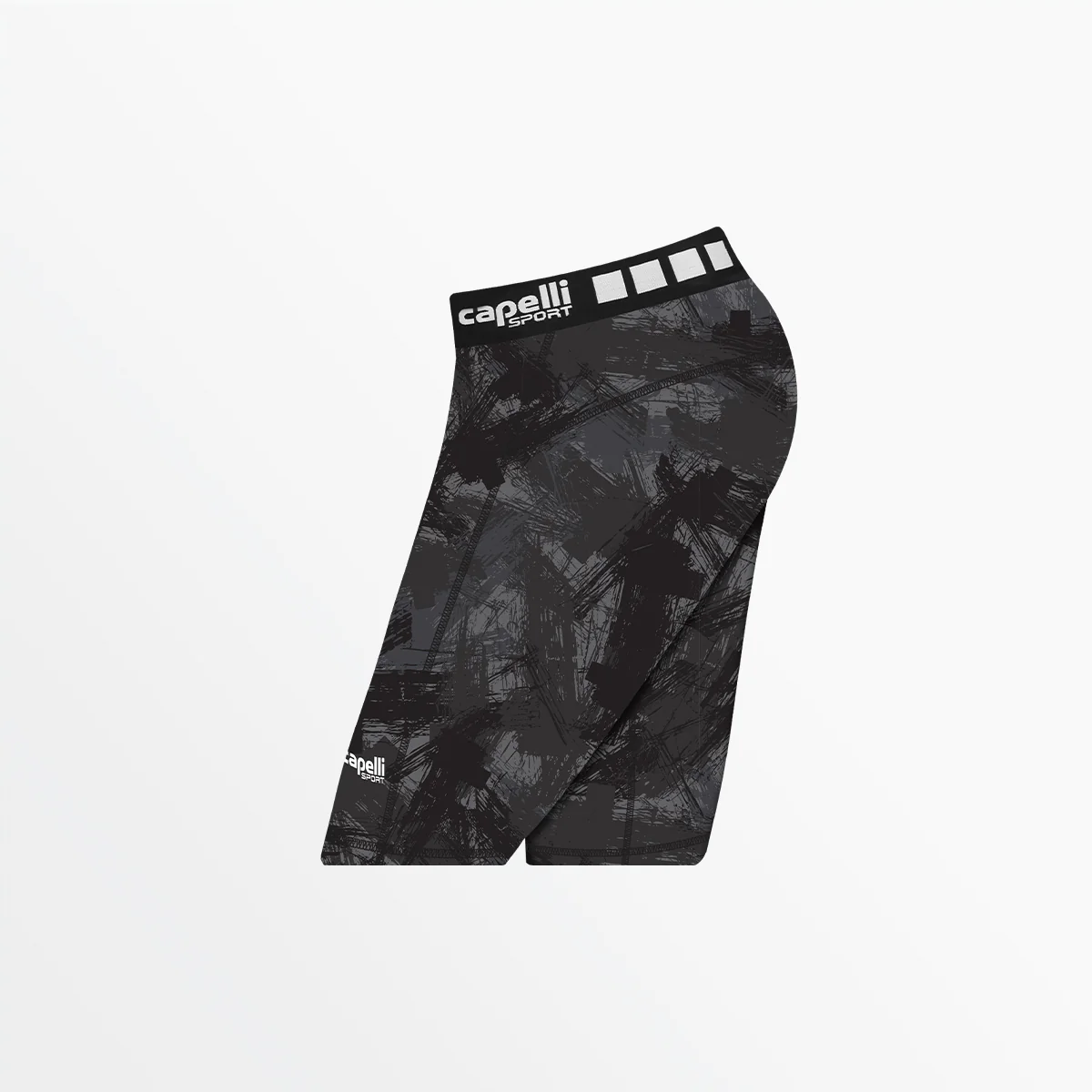 WOMEN'S CAMO STROKES BIKER SHORTS - Image 3