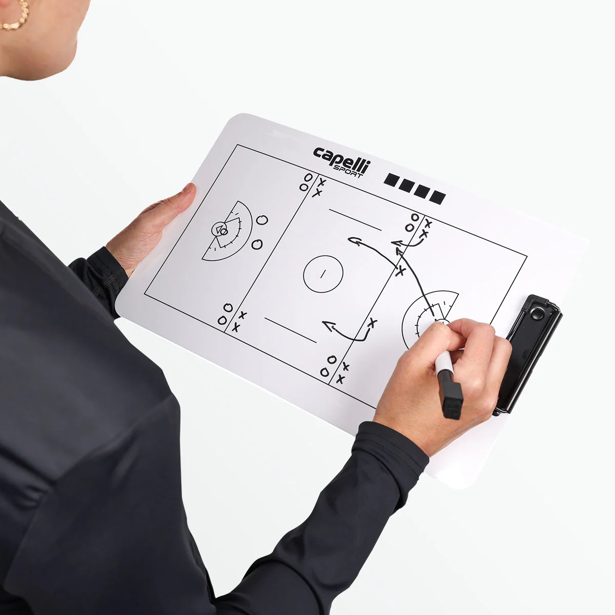 WOMEN'S LACROSSE DRY ERASE CLIPBOARD - Image 3