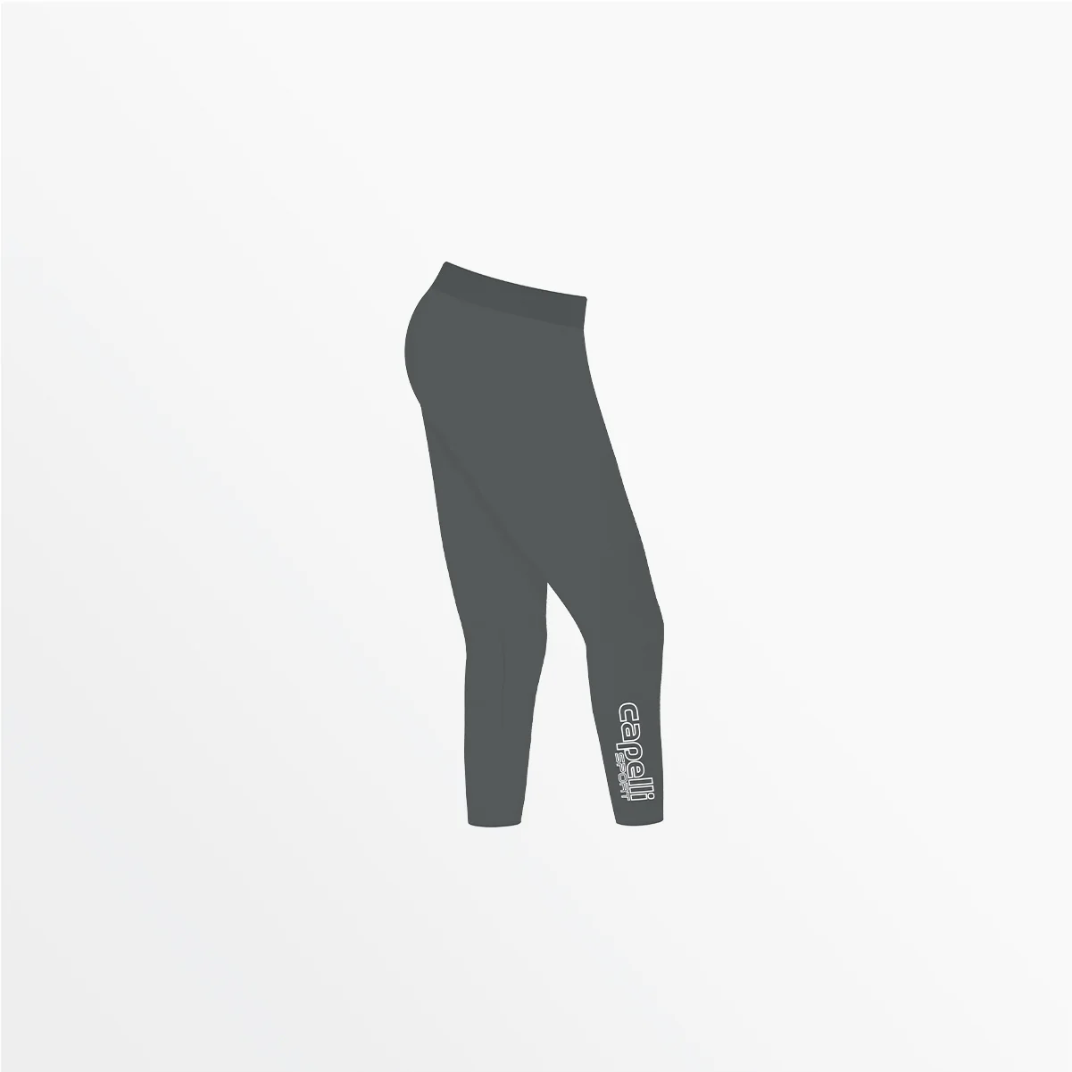 WOMEN'S MID RISE LOGO 3/4 COTTON LEGGINGS - Image 3